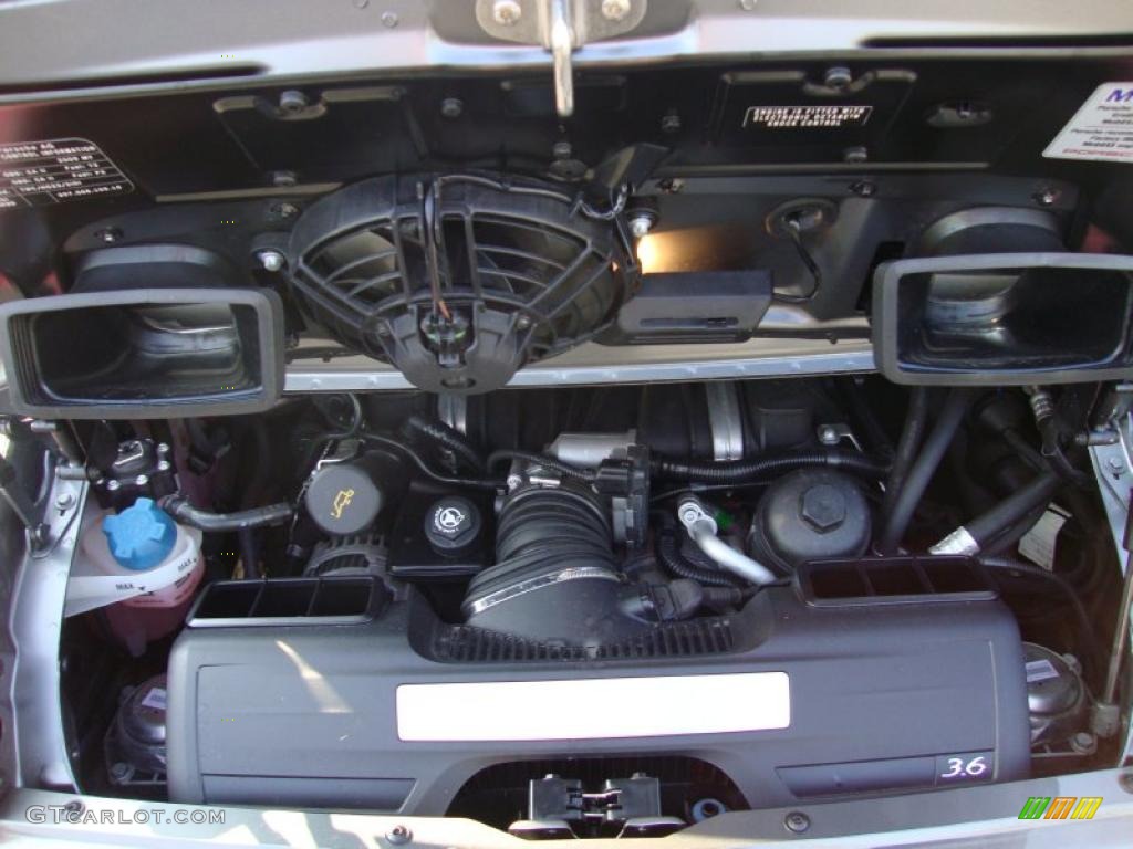 2009 Porsche 911 Carrera Cabriolet 3.6 Liter DOHC 24V VarioCam DFI Flat 6 Cylinder Engine Photo #41062035