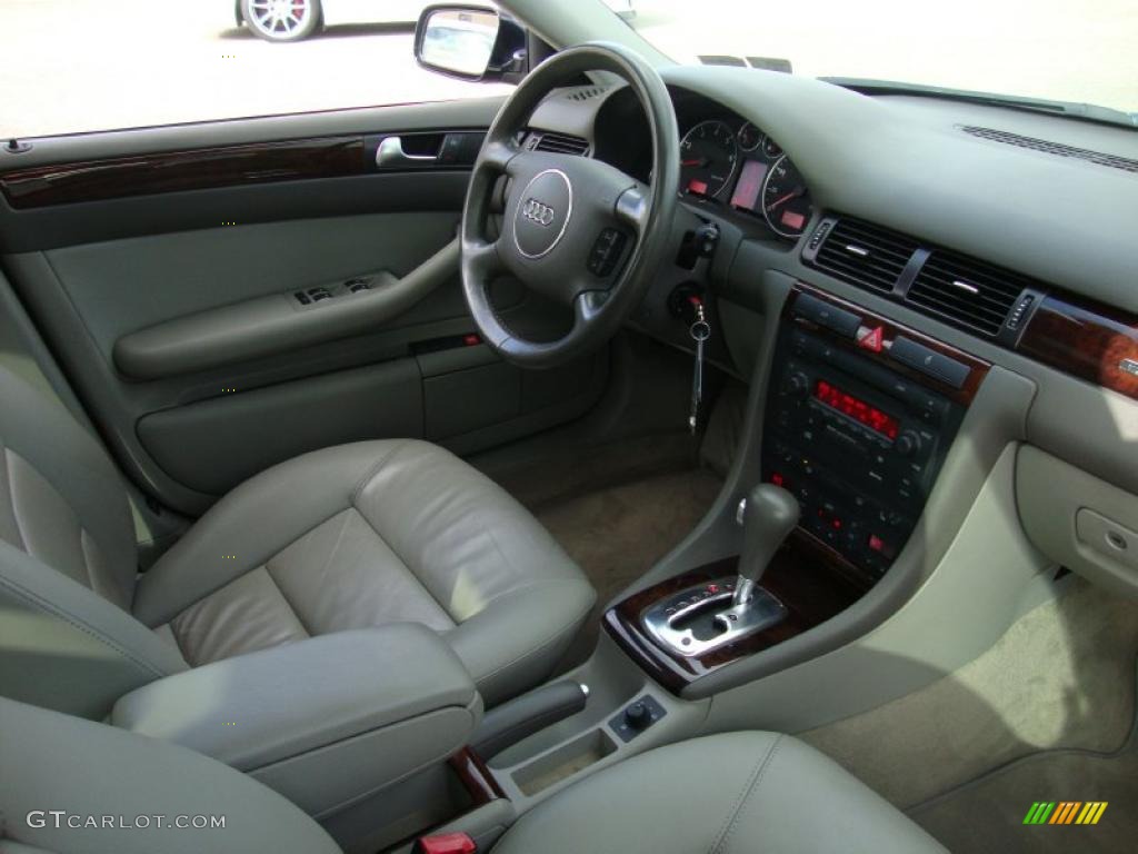 2004 Audi A6 2.7T S-Line quattro Sedan Platinum Dashboard Photo #41062643
