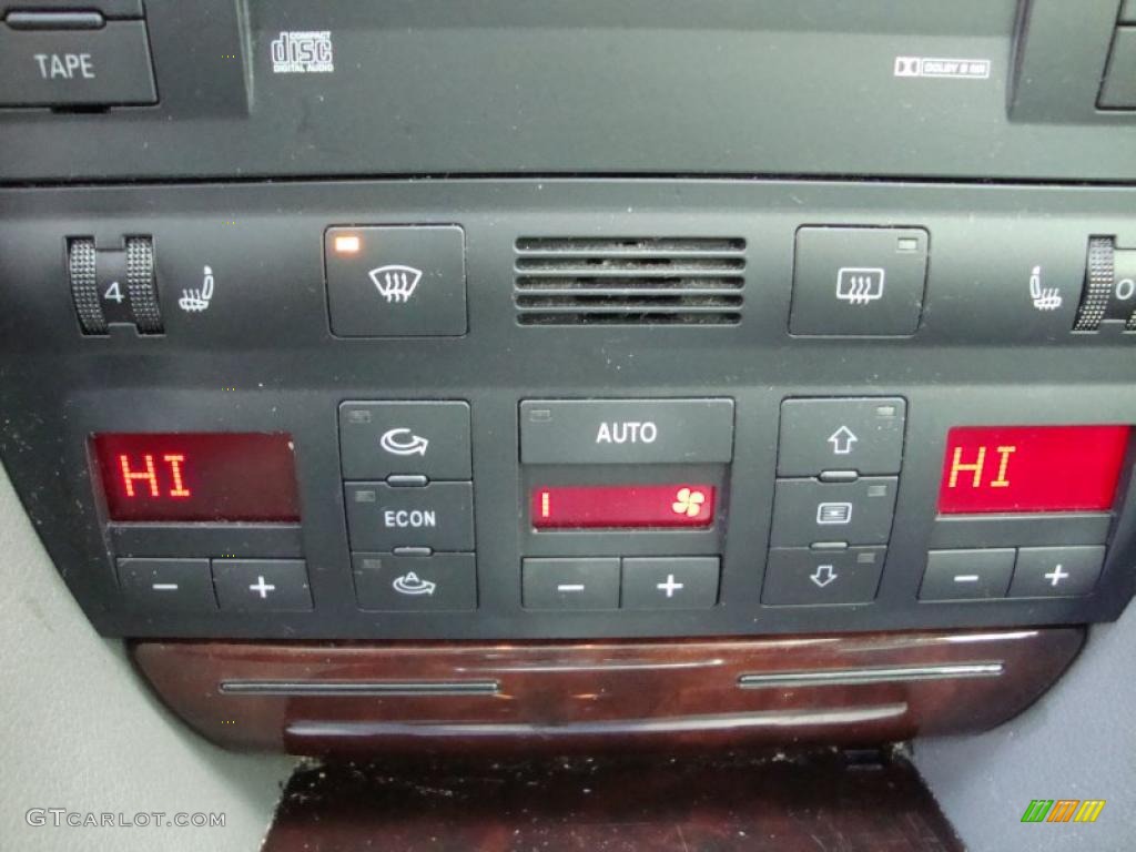 2004 Audi A6 2.7T S-Line quattro Sedan Controls Photo #41063147