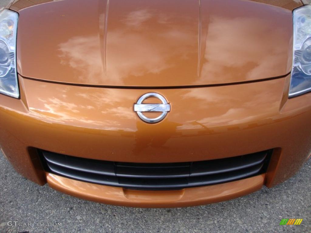2006 350Z Touring Coupe - Le Mans Sunset Metallic / Burnt Orange Leather photo #30