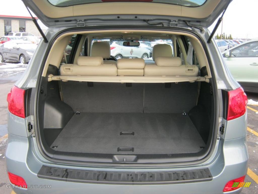 2008 Hyundai Santa Fe SE 4WD Trunk Photo #41063915