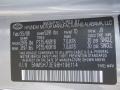 TD: Platinum Sage 2008 Hyundai Santa Fe SE 4WD Color Code