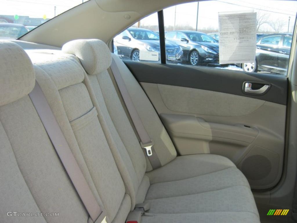Beige Interior 2006 Hyundai Sonata LX V6 Photo #41064363