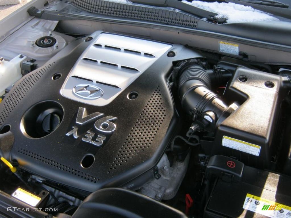 2006 Hyundai Sonata LX V6 3.3 Liter DOHC 24 Valve VVT V6 Engine Photo #41064431