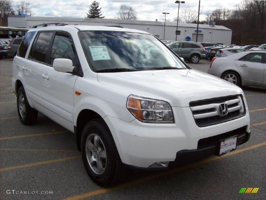 2006 Pilot EX 4WD - Taffeta White / Gray photo #1