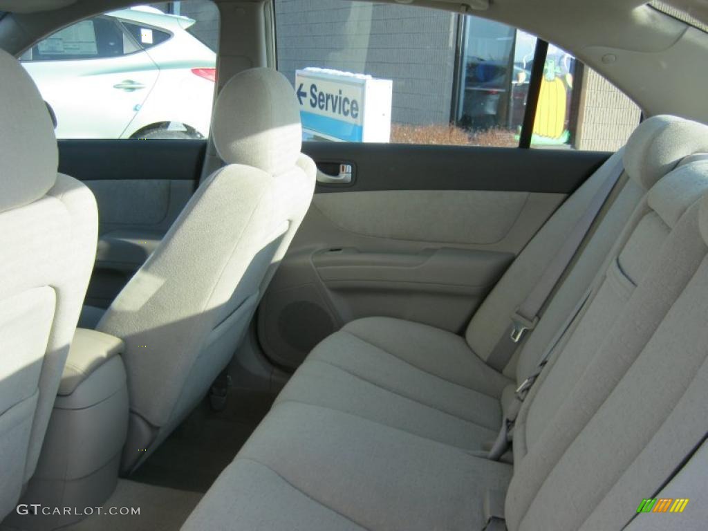 Beige Interior 2006 Hyundai Sonata LX V6 Photo #41064607