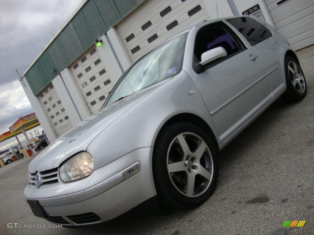 Satin Silver Metallic Volkswagen GTI