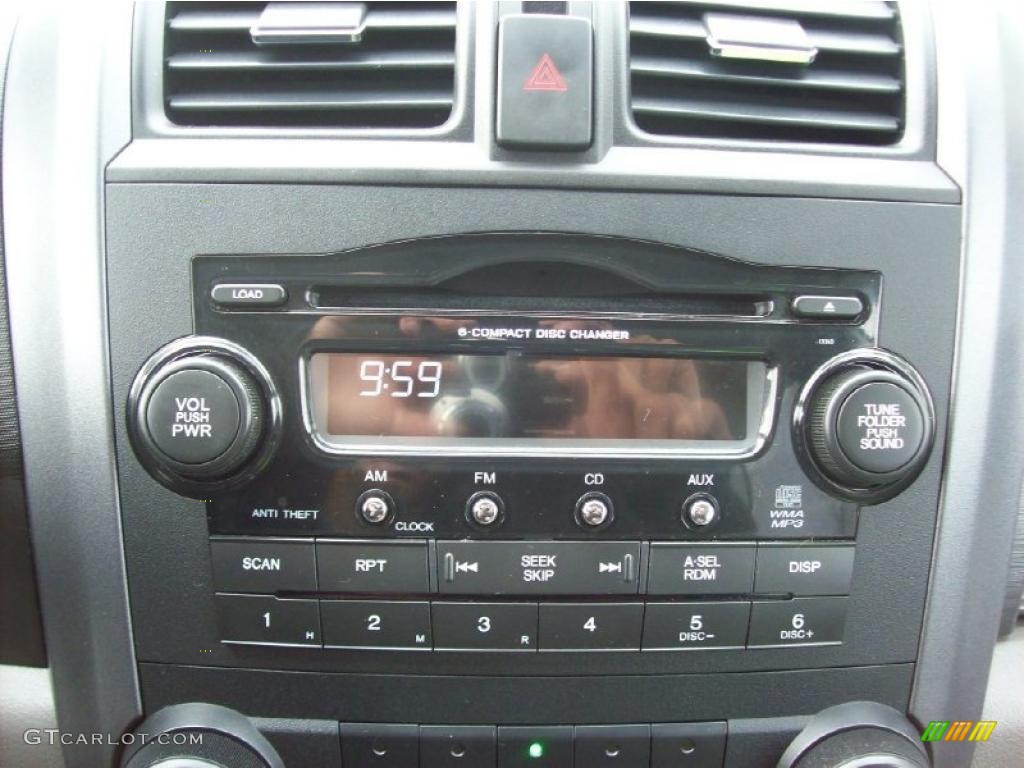 2009 CR-V EX 4WD - Taffeta White / Ivory photo #17