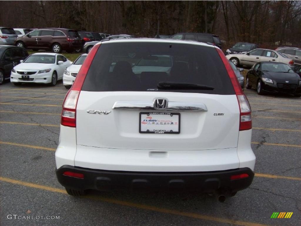 2009 CR-V EX 4WD - Taffeta White / Ivory photo #26
