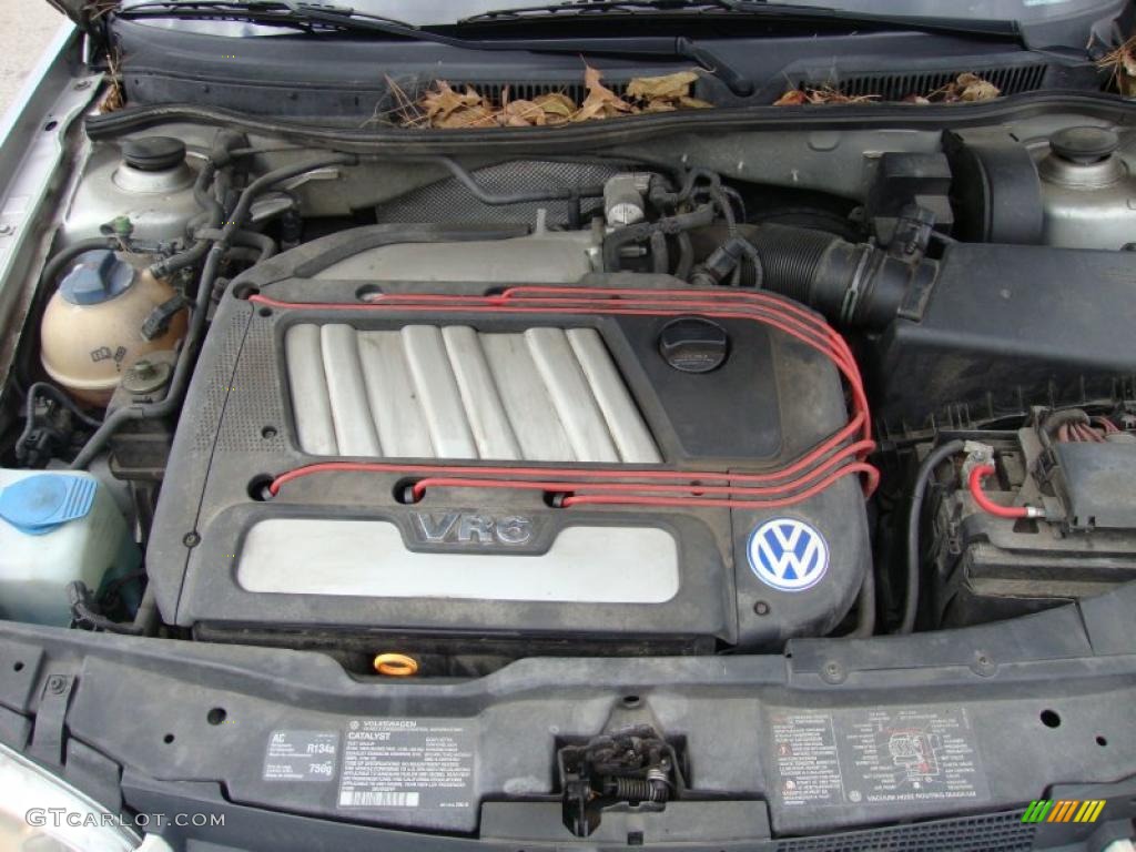 2001 Volkswagen GTI GLX 2.8 Liter DOHC 12-Valve V6 Engine Photo #41065319