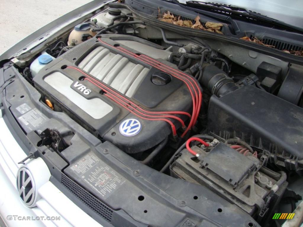2001 Volkswagen GTI GLX 2.8 Liter DOHC 12-Valve V6 Engine Photo #41065339