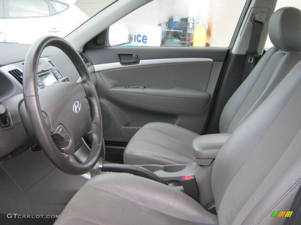 2009 Hyundai Sonata SE Interior Color Photos