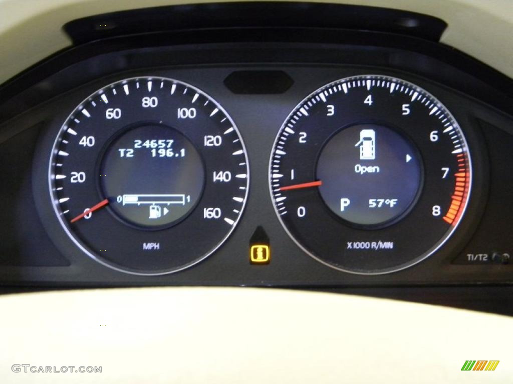 2008 Volvo XC70 AWD Gauges Photo #41065575