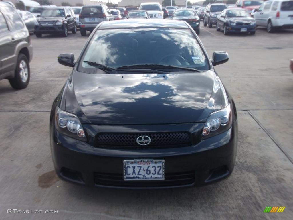 2008 tC  - Black Sand Pearl / Dark Charcoal Gray photo #2