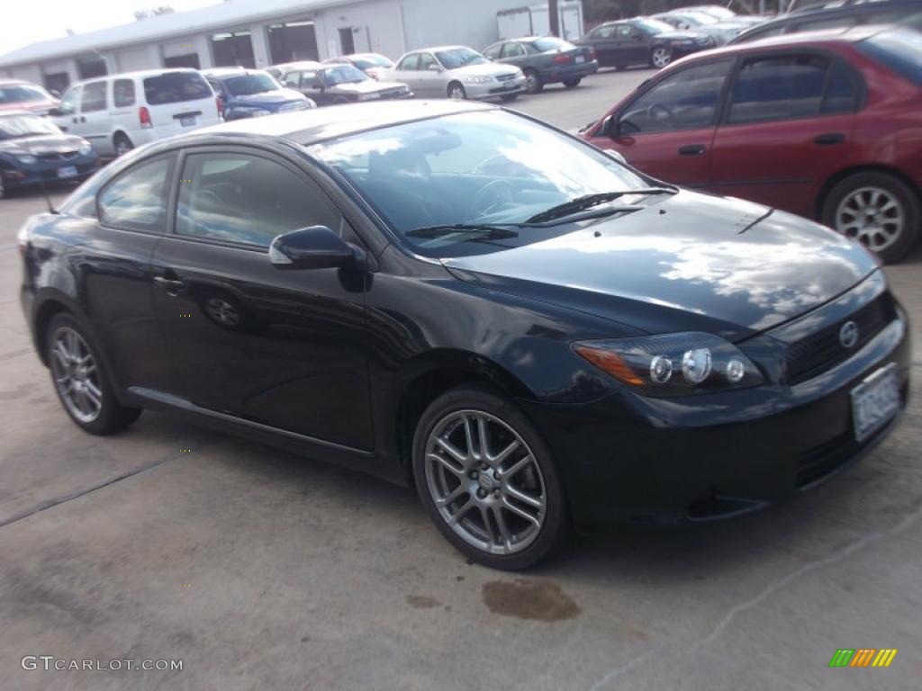 2008 tC  - Black Sand Pearl / Dark Charcoal Gray photo #3