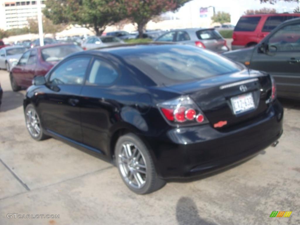 2008 tC  - Black Sand Pearl / Dark Charcoal Gray photo #6