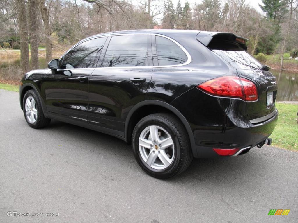 Jet Black Metallic 2011 Porsche Cayenne S Exterior Photo #41067255