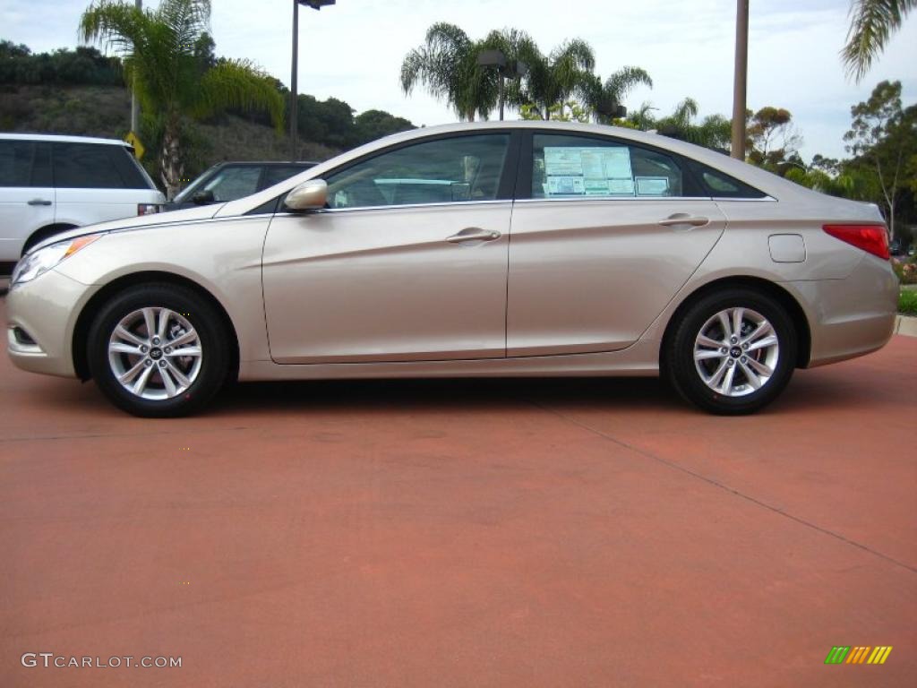 2011 Sonata GLS - Camel Pearl / Camel photo #2