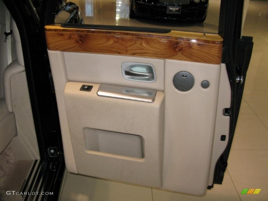 2006 Rolls-Royce Phantom Standard Phantom Model Oatmeal Door Panel Photo #41069537