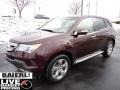 2009 Dark Cherry Pearl Acura MDX   photo #3