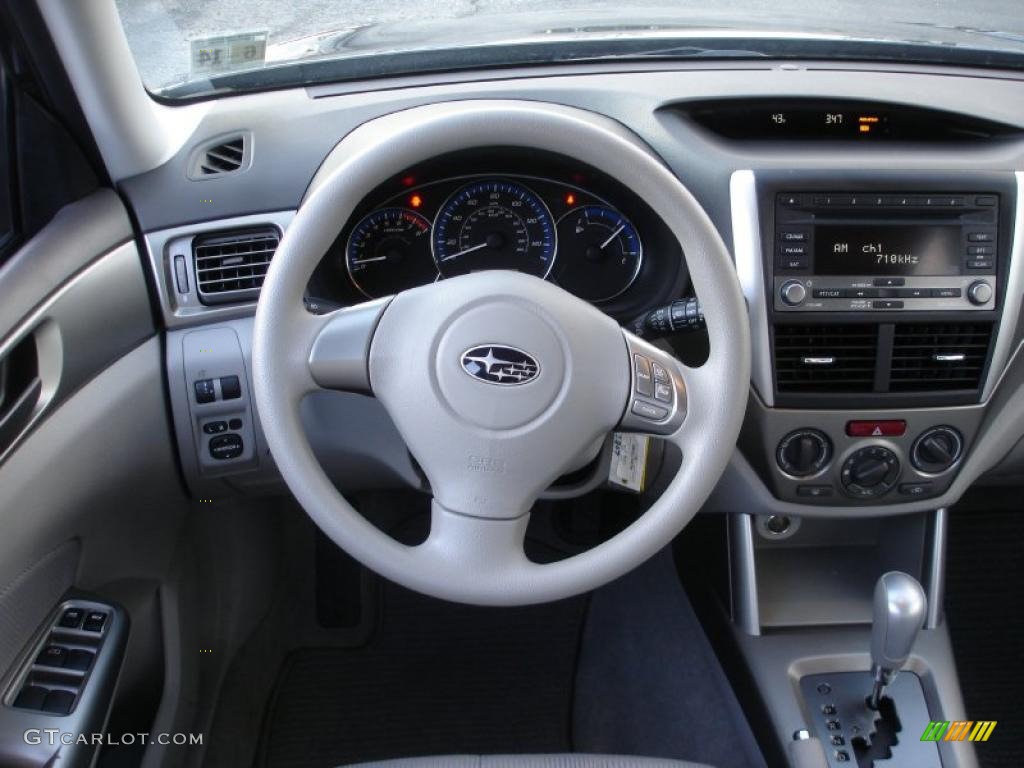 2010 Subaru Forester 2.5 X Platinum Steering Wheel Photo #41070871