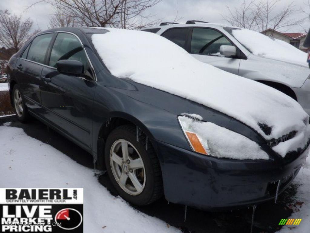 2003 Accord EX Sedan - Graphite Pearl / Gray photo #1