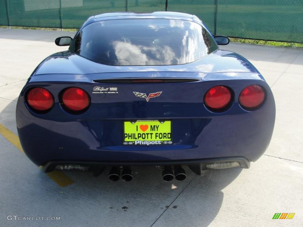 2006 Corvette Coupe - LeMans Blue Metallic / Ebony Black photo #5