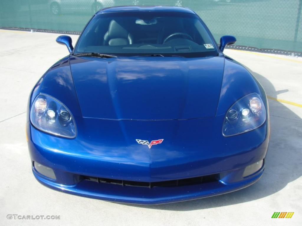 2006 Corvette Coupe - LeMans Blue Metallic / Ebony Black photo #9