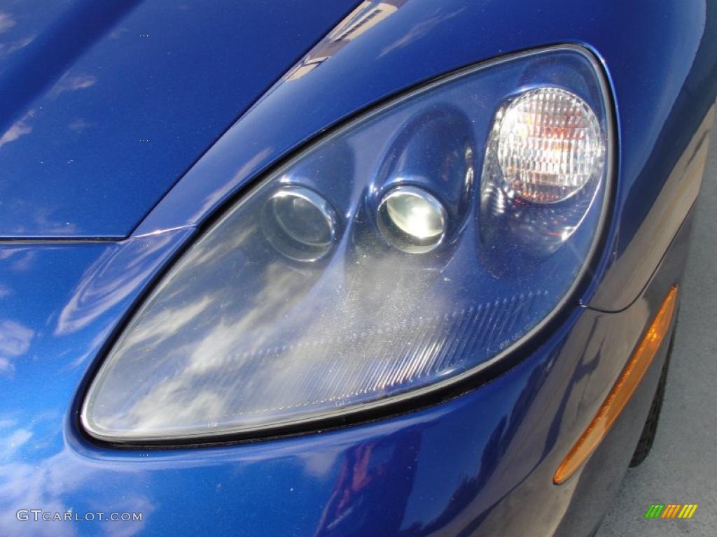 2006 Corvette Coupe - LeMans Blue Metallic / Ebony Black photo #11