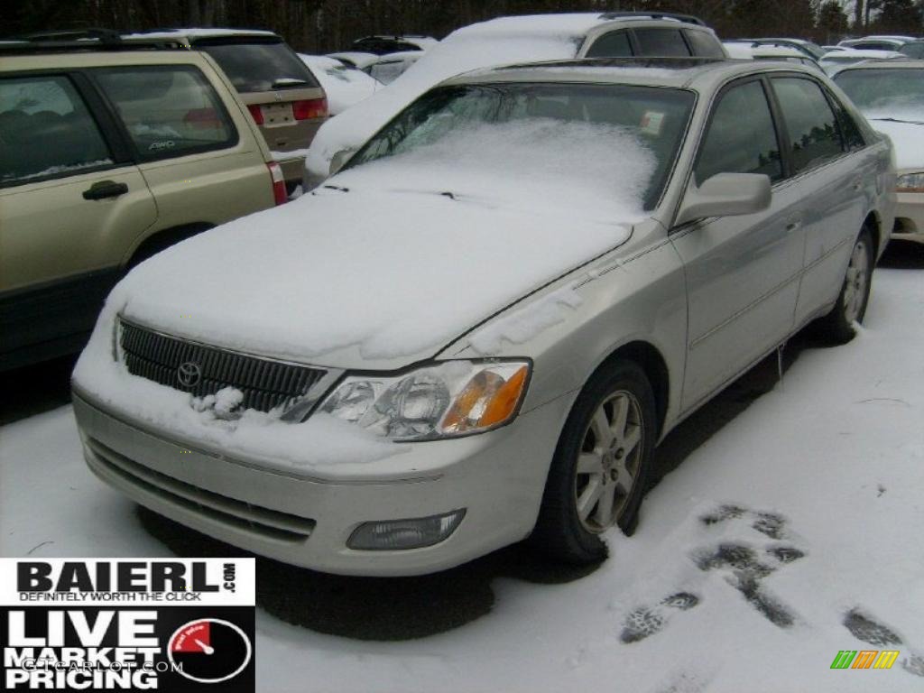 2000 Avalon XLS - Silver Spruce Metallic / Stone photo #1