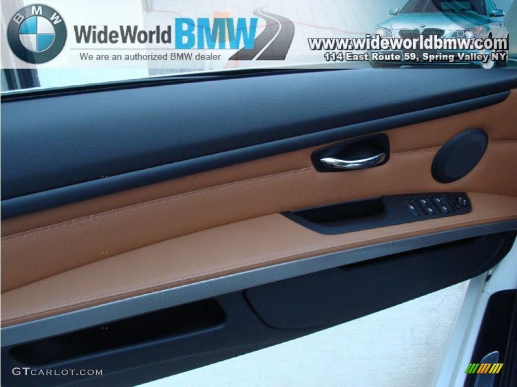 2011 3 Series 335is Convertible - Alpine White / Saddle Brown Dakota Leather photo #9