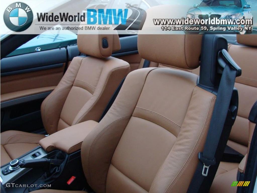 2011 3 Series 335is Convertible - Alpine White / Saddle Brown Dakota Leather photo #10