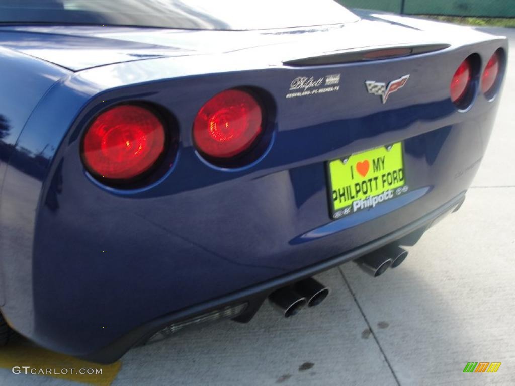 2006 Corvette Coupe - LeMans Blue Metallic / Ebony Black photo #24