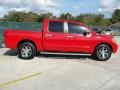 2006 Red Alert Nissan Titan XE Crew Cab  photo #2