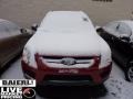 2010 Volcanic Red Kia Sportage LX V6 4x4  photo #2