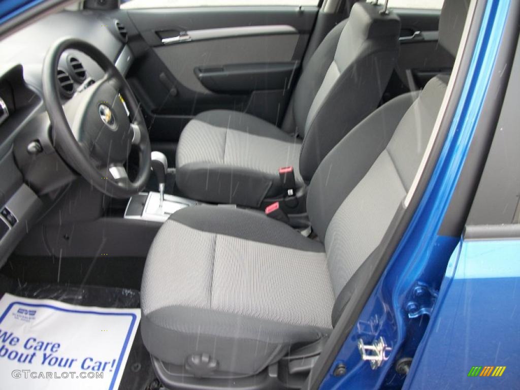 Charcoal Interior 2011 Chevrolet Aveo Aveo5 LT Photo #41073123