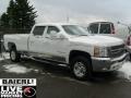 Summit White 2008 Chevrolet Silverado 3500HD LT Crew Cab 4x4