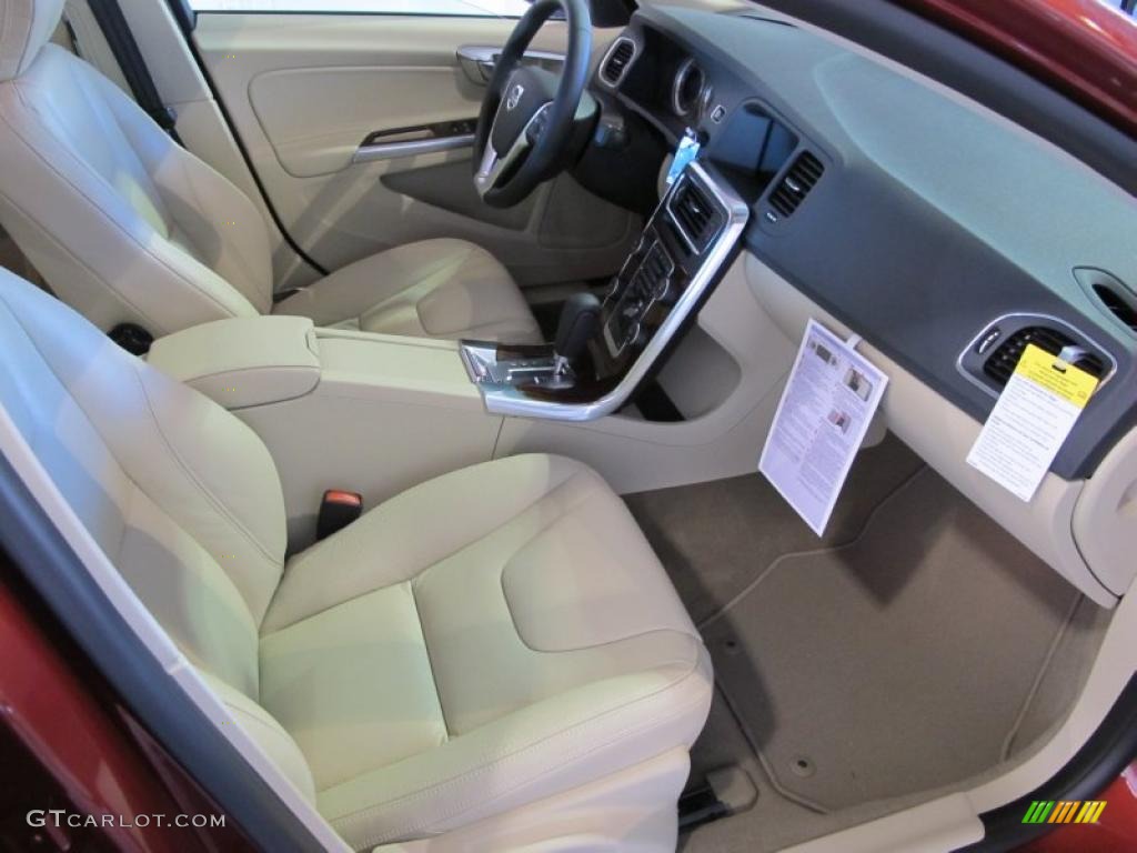 Soft Beige/Off Black Interior 2011 Volvo S60 T6 AWD Photo #41074267
