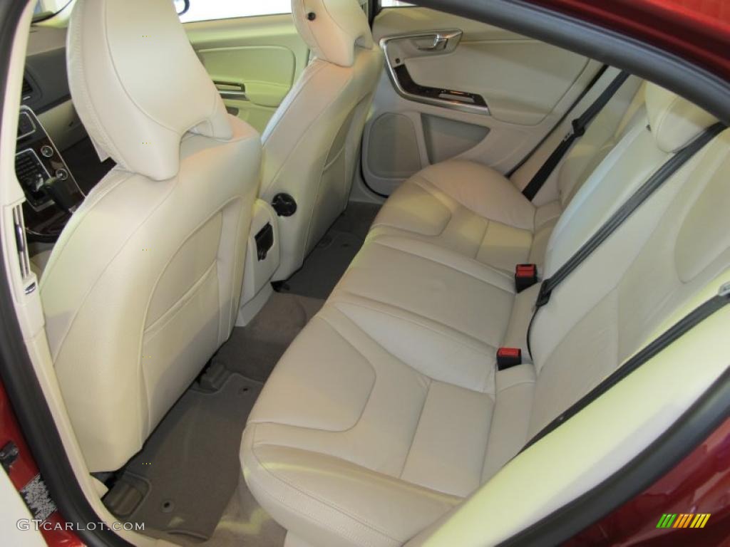 Soft Beige/Off Black Interior 2011 Volvo S60 T6 AWD Photo #41074283