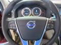 Soft Beige/Off Black 2011 Volvo S60 T6 AWD Steering Wheel