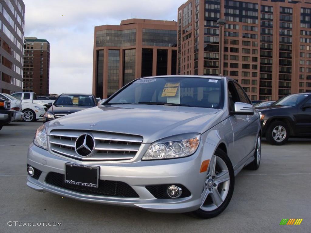 Iridium Silver Metallic 2010 Mercedes-Benz C 300 Sport 4Matic Exterior Photo #41074635