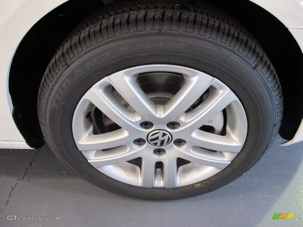 2011 Volkswagen Jetta TDI SportWagen Wheel Photo #41077067