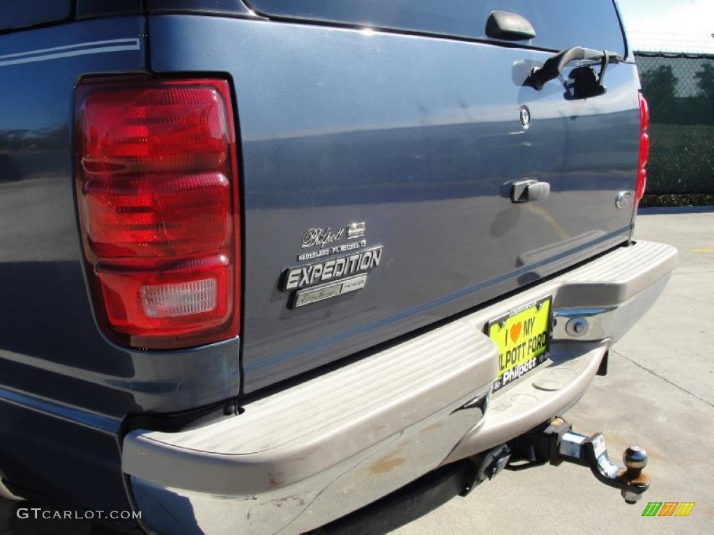 1999 Expedition Eddie Bauer 4x4 - Medium Wedgewood Blue Metallic / Medium Graphite photo #30