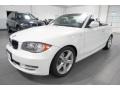 Alpine White 2011 BMW 1 Series 128i Convertible Exterior