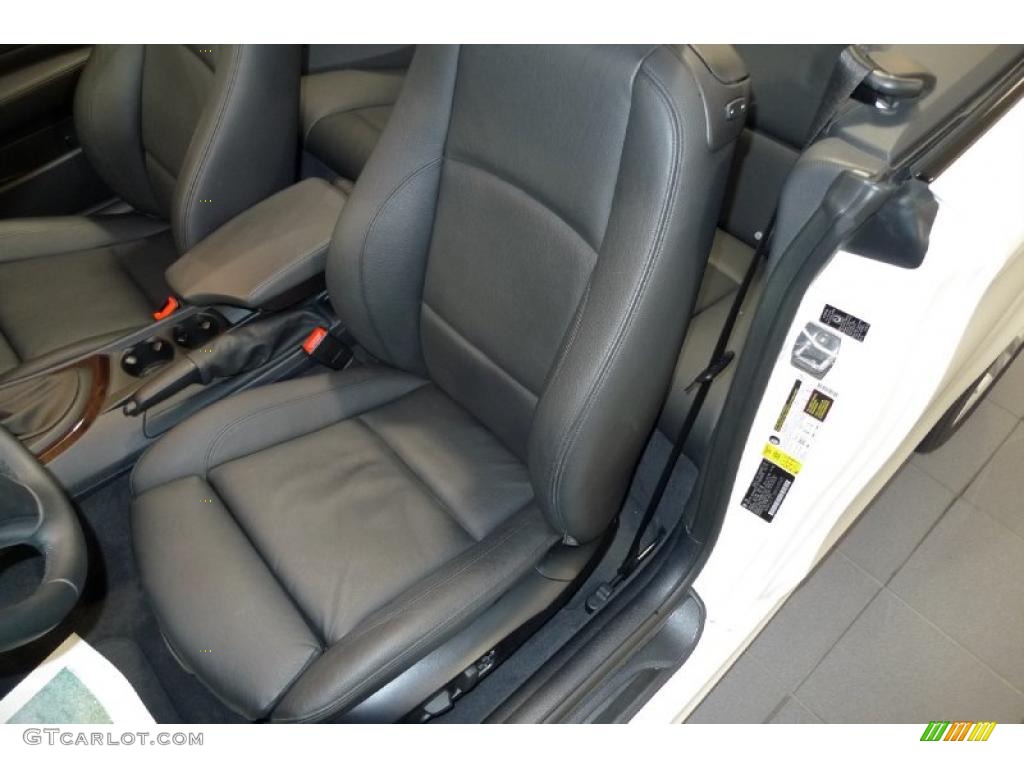 Black Interior 2011 BMW 1 Series 128i Convertible Photo #41077811