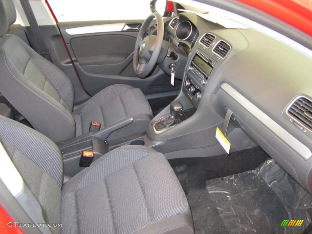 Titan Black Interior 2011 Volkswagen Golf 4 Door Photo #41077931