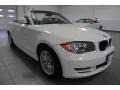 2011 Alpine White BMW 1 Series 128i Convertible  photo #3