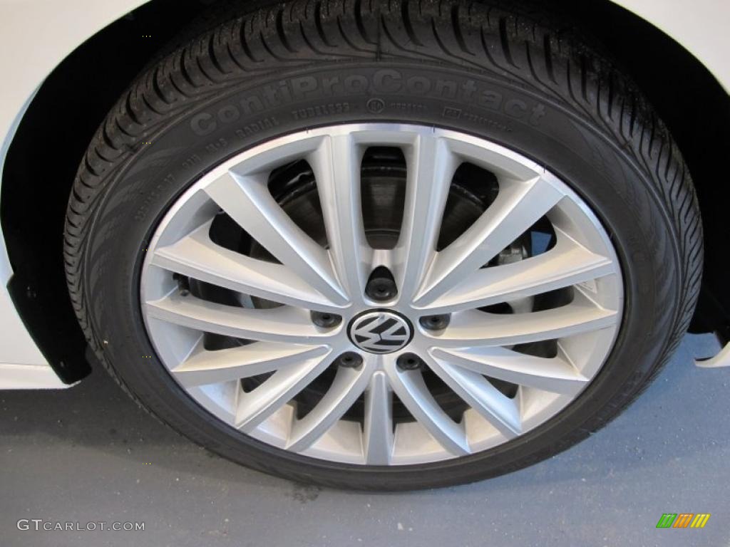 2011 Volkswagen Jetta SEL Sedan Wheel Photo #41078963