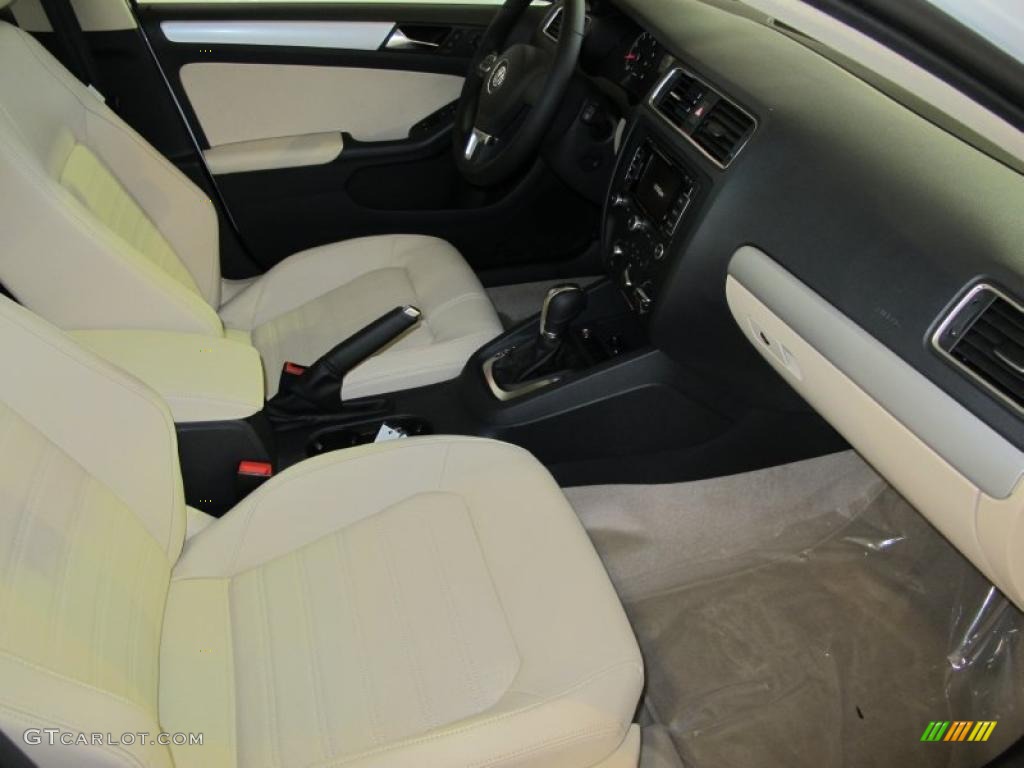 Titan Black Interior 2011 Volkswagen Jetta SEL Sedan Photo #41079027
