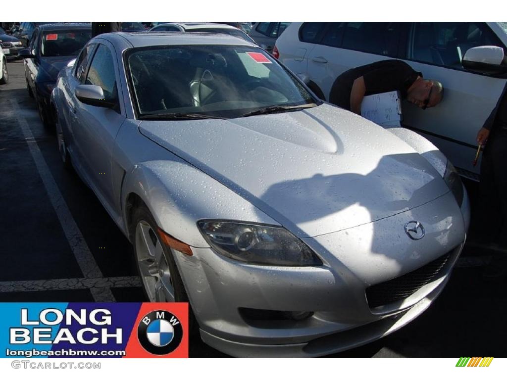 2004 RX-8 Grand Touring - Sunlight Silver Metallic / Black photo #1